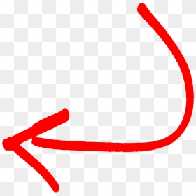 Curved Drawn Arrow Png, Transparent Png - arrow.png