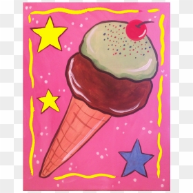 “ice Cream Cone” - Ice Cream Cone, HD Png Download - ice cream cone png