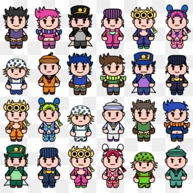 Jojo"s Tiny Adventure Unisex T-shirts, Hd Png Download - Stardust Crusaders Part 5, Transparent Png - jojo menacing png