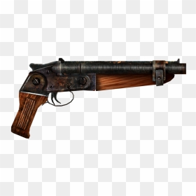 Fallout 3 Sawed Off Shotgun, HD Png Download - shotgun png