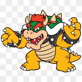 Bowser-2d Clipart , Png Download - Mario Bowser, Transparent Png - bowser png