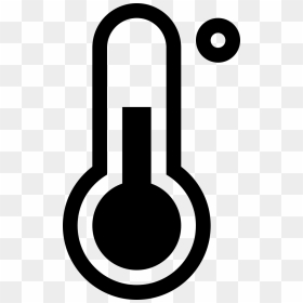 Thermometer , Png Download - Cool Heat Icon Black, Transparent Png - thermometer png