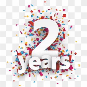 2 Years Celebration , Png Download - Congrats On 1 Year, Transparent Png - celebration png
