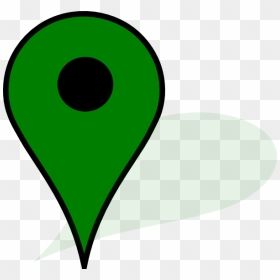 Green Thumbtack Png - Green Pin Google Earth, Transparent Png - thumbtack png