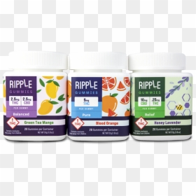 Ripple-gummies - Bee, HD Png Download - marijuana png