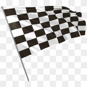 Picture Of Finish Flag - 17 Inch Chess Board, HD Png Download - checkered flag png