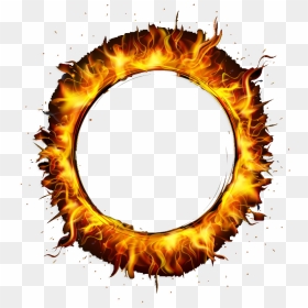 Fire Ring Png - Banner Free Fire Png, Transparent Png - realistic fire png