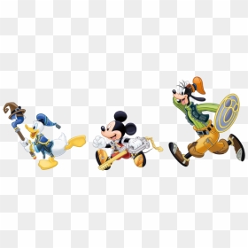 Kingdom Hearts Transparent Background - Kingdom Hearts Donald Goofy, HD Png Download - kingdom hearts png