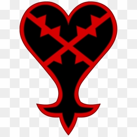 Thumb Image - Kingdom Hearts Heartless Symbol, HD Png Download - kingdom hearts png