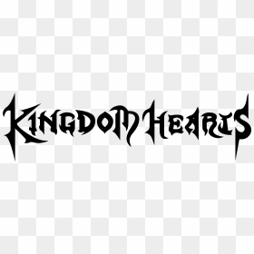 Kingdom Hearts Wordmark The Fourth Game Of The Series - Graphics, HD Png Download - kingdom hearts png