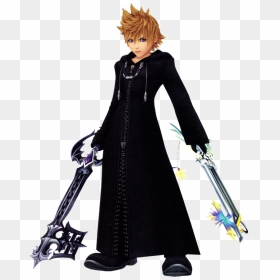 Thumb Image - Roxas With Oathkeeper And Oblivion, HD Png Download - kingdom hearts png