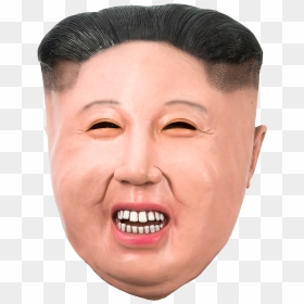 Lateksmaske I Form Av Kim Jong Un - Kim Jong Un Face Png, Transparent Png - kim jong un png