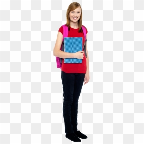 Young Girl Student Png Image - Young Girl Png, Transparent Png - student png