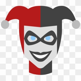 Harley Quinn Logo Png Pic - Harley Quinn Joker Transparent Png, Png Download - harley quinn png