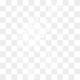 White Snowflake Clipart Transparent Background Png - High Resolution Christmas Pattern Background, Png Download - white snowflake png