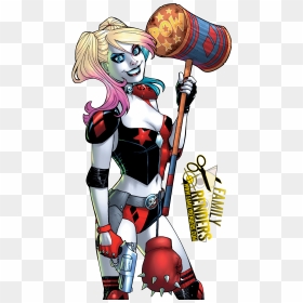 Joker's New Girlfriend Punchline, HD Png Download - harley quinn png