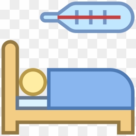 Transparent Person Icon Png Transparent - Sleeping In Bed Clipart, Png Download - plus png