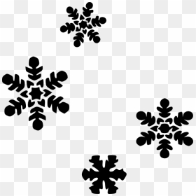 Transparent Snowflake Png Free - Snowflake Clipart, Png Download - white snowflake png