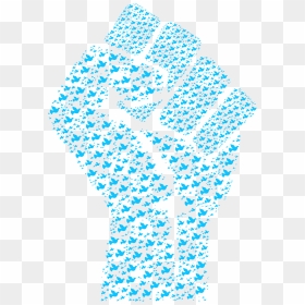 Fistful Of Doves Clip Arts - Fist Empowerment Png, Transparent Png - doves png