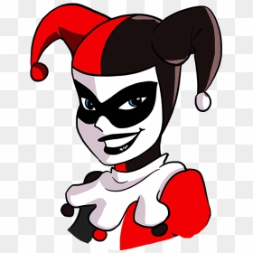 Harley Quinn Drawing Cartoon - Comic Drawing Harley Quinn, HD Png Download - harley quinn png