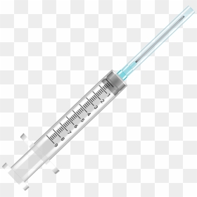 Syringe Png Clip Art, Transparent Png - syringe png