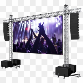 Led Screen Stage - Church Camp Worship, HD Png Download - stage png