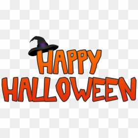 Happy Halloween Hat Png Name, Transparent Png - happy halloween png