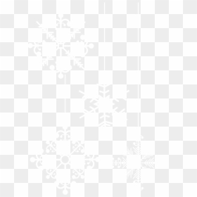 Beth O Leary Snowflakes - Johns Hopkins Logo White, HD Png Download - white snowflake png