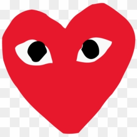 Comme Des Garcons Play Logo Png 1 » Png Image - Comme Des Garcons Shirt Black Heart, Transparent Png - play png