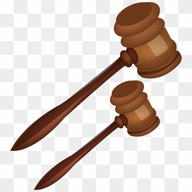 Law Clipart Gavel - Judge Hammer Drawing Png, Transparent Png - gavel png