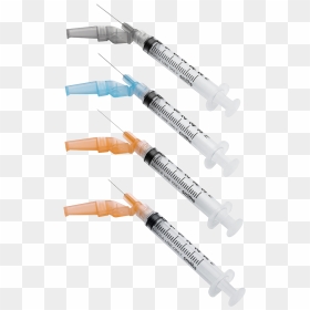 Safety Needles, HD Png Download - syringe png