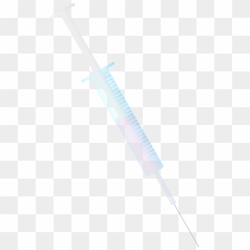 Agulha De Vacina Png, Transparent Png - syringe png