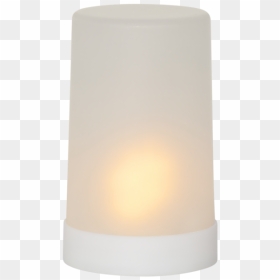 Led Pillar Candle Flame Candle - Lampshade, HD Png Download - candle flame png
