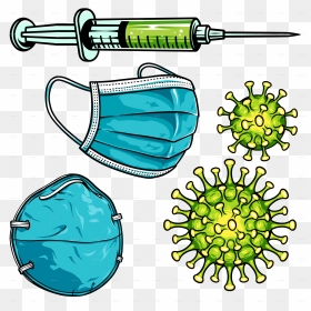 Corona Png With Mask, Transparent Png - syringe png