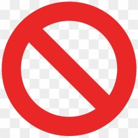 Stop, Blocked, Prohibited Icon Png Free Download Searchpng - Ban Sign, Transparent Png - stop png