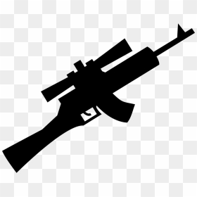 Sniper Rifle - Sniper Gun Icon Png, Transparent Png - sniper png