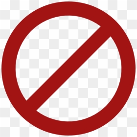 Vector Download Not Image - Circle With Cross Png, Transparent Png - no sign transparent png