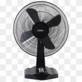 Black Oscillating Table Fan, HD Png Download - table fan png