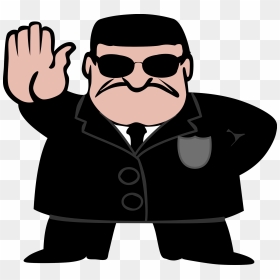 Free Fbi Police Man Stop Clipart Clipart And Vector - Fbi Clipart, HD Png Download - stop png