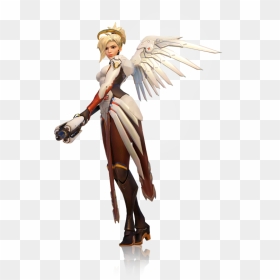Thumb Image - Mercy Overwatch Transparent, HD Png Download - mercy png