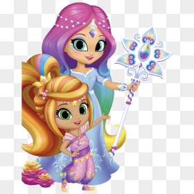 Shimmer And Shine Imma And Leah - Shimmer And Shine 2018, HD Png Download - shimmer and shine png