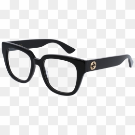 Transparent Gucci Png - Gucci Eyeglasses Black Gg, Png Download - gucci png