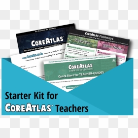 Starter Kit For Coreatlas Teachers Blue Button - Flyer, HD Png Download - class of 2018 png