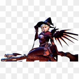 Mercy Render Png - Overwatch Mercy Witch Skin, Transparent Png - mercy png