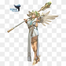 Overwatch Mercy Transparent - Overwatch Mercy Winged Victory, HD Png Download - mercy png