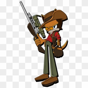 Sniper The Thylacine By Sillyewe - Sniper Tf2, HD Png Download - sniper png