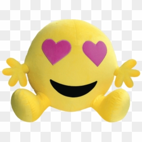 Heart Eyes Emoji Bestie - Stuffed Toy, HD Png Download - heart eyes emoji png