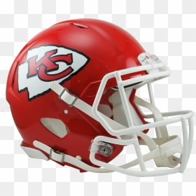 Kansas City Chiefs Helmet Transparent & Png Clipart - Kansas City Chiefs Helmet Png, Png Download - football helmet png