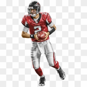 Atlanta Falcons Player Running Clip Arts - American Football Player Png, Transparent Png - atlanta falcons logo png