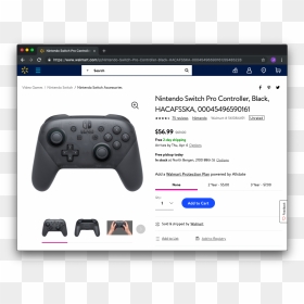 Game Controller, HD Png Download - walmart png